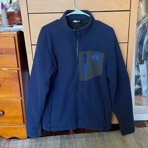Blue North Face Fleece